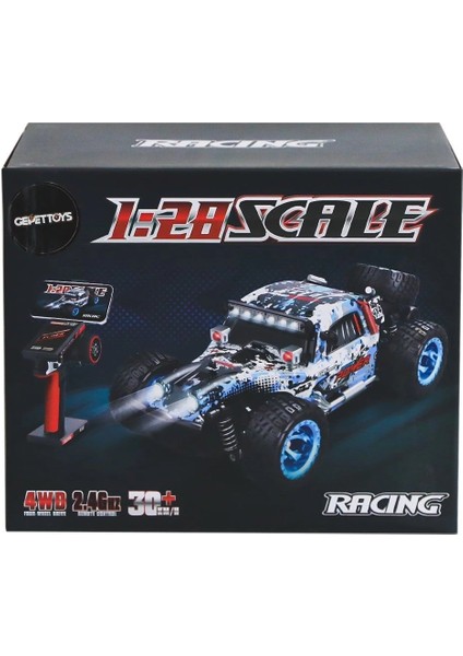 284161 Kumandalı 30 Km Hız Yapan Yarış Arabası 1:28 fiyatları