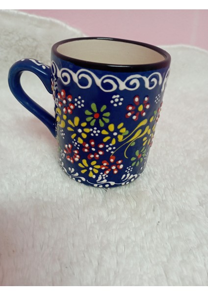 Seramik El Işlemeli Kupa