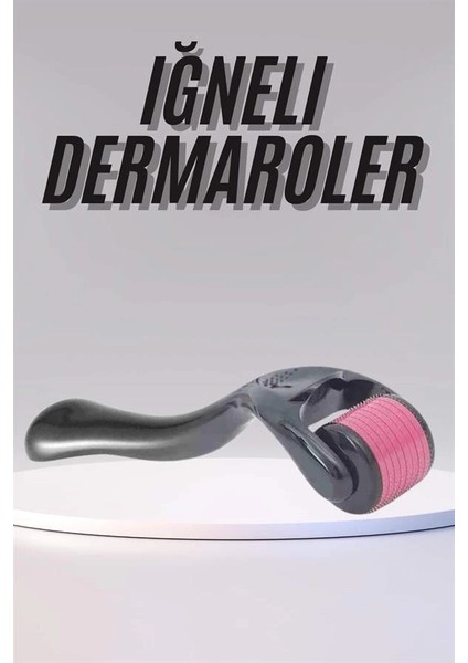 Derma Roller Titanyum Uçlu 540 Iğneli 1 mm Iğne fiyatları