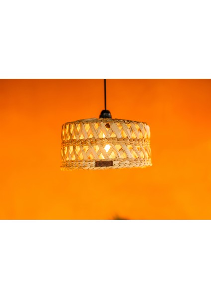 El Yapımı Doğal Hasır Avize 3’lü Set | Büyük – Orta – Küçük Boy | Rustik Bohem Dekoratif Sarkıt Lamba | E27 Duy Uyumlu indirimleri