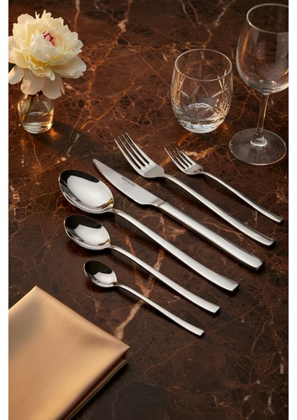 Alya 36 Parça 6 Kişilik Çatal Kaşık Bıçak Takımı fırsatları
