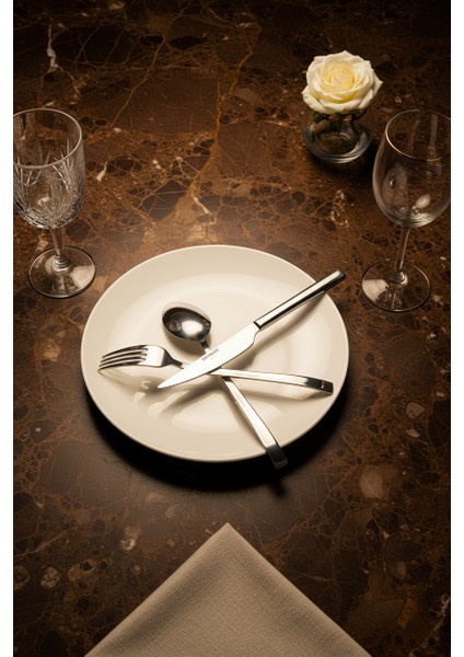 Alya 36 Parça 6 Kişilik Çatal Kaşık Bıçak Takımı indirimleri