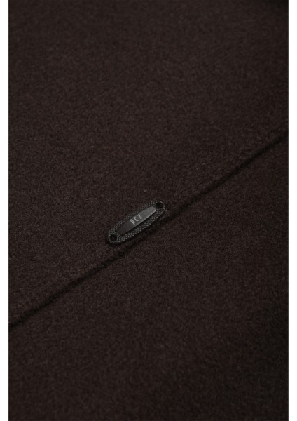 Erkek Kahve Likralı Rahat Kalıp Cepsiz Kaşe Ceket – Çıt Çıtlı, Esnek Şık Model Ceket 0760 indirimleri