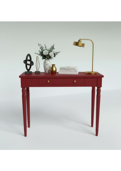 100 cm Masif Tornalı Kırmızı Dresuar modelleri