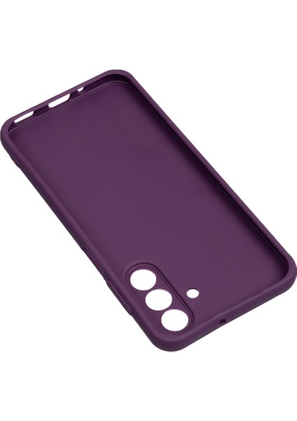 Galaxy A17 Kılıf Zore Biye Silikon - Mavi