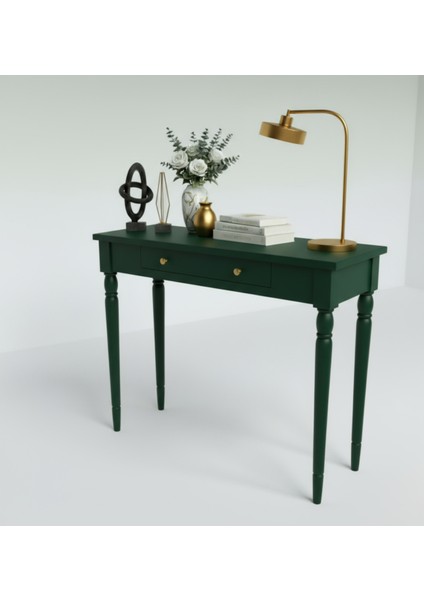 100 cm Masif Tornalı Yeşil Dresuar modelleri