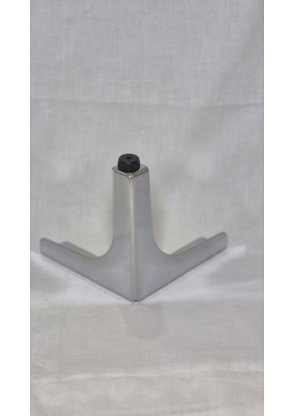 Metal Krom L Ayak 12,5cm Lüks Mobilya Ayağı Kalınlık 2 mm fırsatları