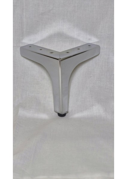 Metal Krom L Ayak 12,5cm Lüks Mobilya Ayağı Kalınlık 2 mm indirimleri