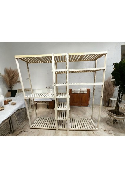 Doğal Ahşap Elbise Dolabı modelleri