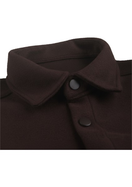 Erkek Kahve Likralı Rahat Kalıp Cepsiz Kaşe Ceket – Çıt Çıtlı, Esnek Şık Model Ceket 2600760 fiyatları