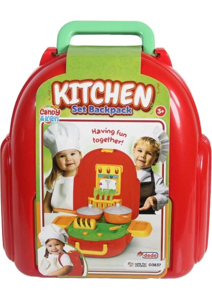 Candy & Ken Mutfak Seti Sırt Çantası