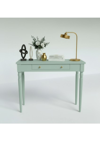 100 cm Masif Tornalı Su Yeşili Dresuar fiyatları