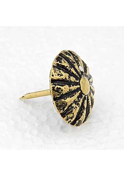 Febko - Papatya Desenli Eskitme Kabara / Raptiye 18 mm 10 Adet