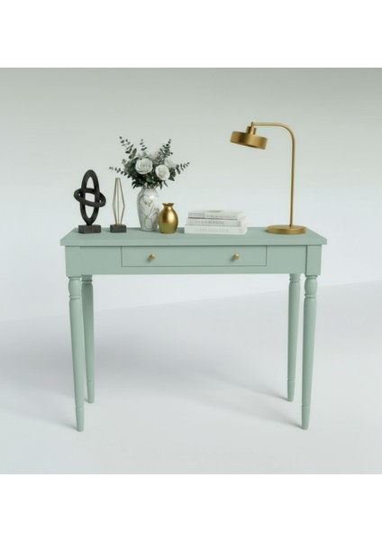 90 cm Masif Tornalı Su Yeşili Dresuar modelleri