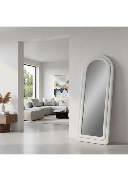 Doğa Dalgalı Çerçeveli 170X65 cm Oval Boy Aynası fiyatları