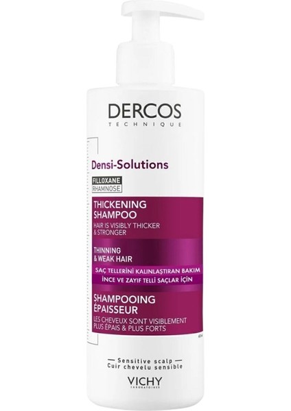 Dercos Densi-Solutions Şampuan 400 ml K0000 fırsatları