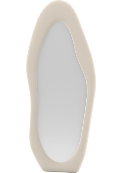 Nero Dalgalı Çerçeveli 165X65 cm Oval Boy Aynası fırsatları