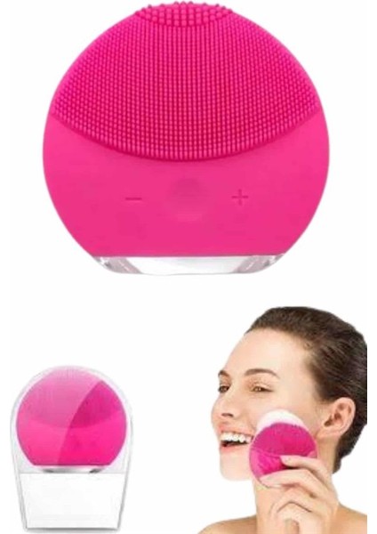 Titreşimli Yüz Masaj Aleti Titreşimli Makyaj Temizleme Cihazı - I00H45N6-9A42VS
