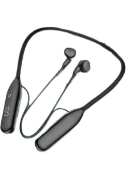100 Saat Kablolu Boyun Askılı Dijital Göstergeli Bluetooth Kulaklık - I57H97N9-6A68VS fırsatları