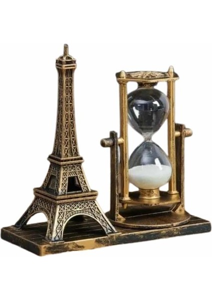 Masa Biblosu Dekoratif Süs Kum Saati Eyfel Kulesi Hediyelik Kum Saati - I85H63N8-8A76VS