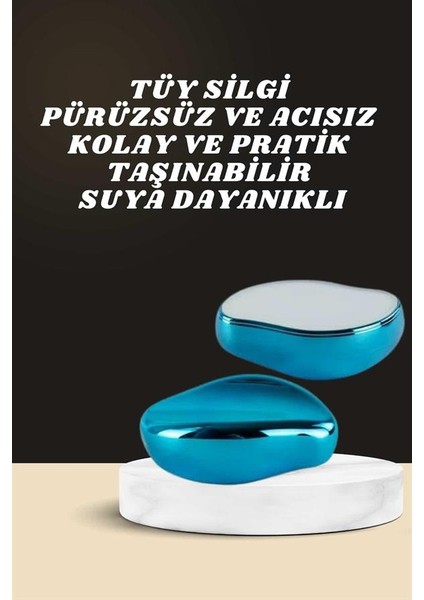 Crystal Eraser Epilasyon Aleti ve Titreşimli Yüz Temizleme Masaj Aleti - I67H56N8-6A98VS