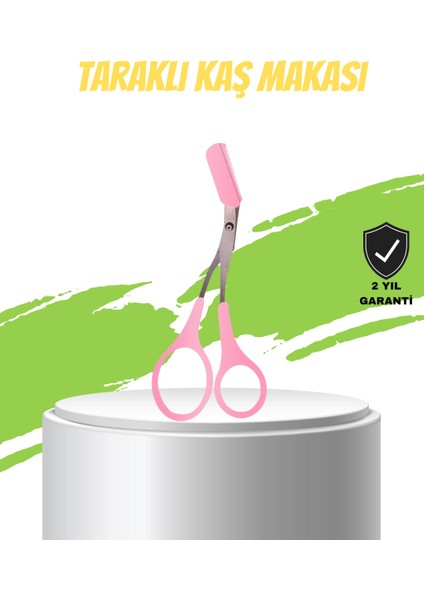 Taraklı Kaş Düzeltme Makası – Hassas Şekillendirme ve Kolay Kullanım - I98H88N7-0A95VS
