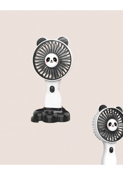 Hayvan Figürlü Mini El Fanı – USB Şarjlı Sessiz Vantilatör - I62H75N9-8A11VS fırsatları
