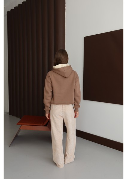 Ekru Kadife Fitilli Pantolon fiyatları