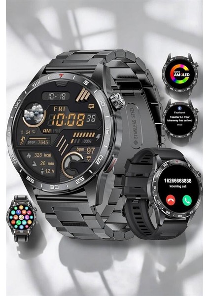 Akıllı Saat Uyku ve Sağlık Takibi Bildirim Görme Arama Cevaplama - I79H79N5-9A83VS indirimleri