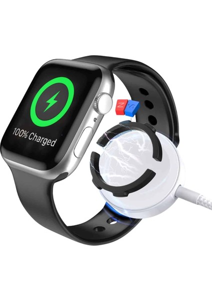 Akıllı Saat Wireless Şarj Yüksek Çözünürlüklü Müzik Dinleme Sesli Cevapla - I89H55N5-4A8 indirimleri