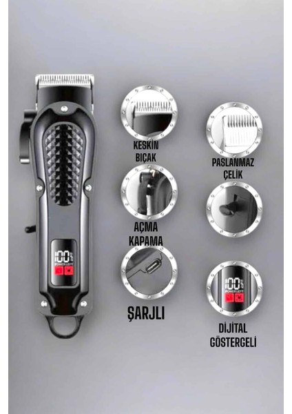 Tıraş Makinesi Taşınabilir Özel Kesim Paslanmaz Çelik Bıçaklı - I29H90N5-7A41VS fırsatları