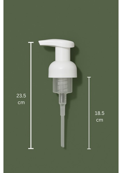 Köpük Sabunluk Yedek Pompa Başlık – Beyaz | 700 ml Uyumlu Köpük Pompası fiyatları