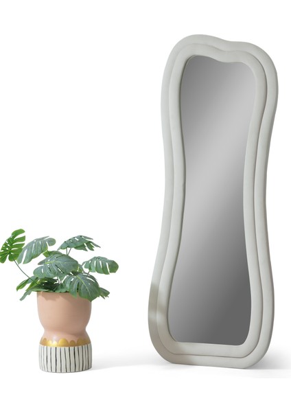 Sun Dalgalı Çerçeveli 170X65 cm Oval Boy Aynası modelleri