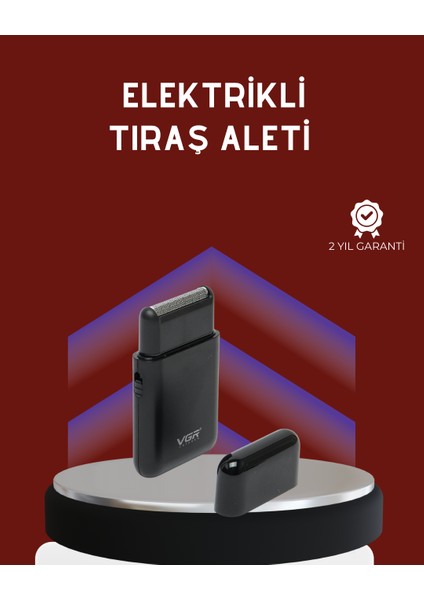 USB Şarjlı Erkek Tıraş Makinesi | Cilt Dostu ve Kompakt Tasarım - I16H98N6-7A66VS