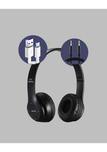 Ayarlanabilir Baş Bandı ve Yumuşak Kulak Yastıklı Bluetooth Kulaklık - I98H07N4-5A06VS fiyatları