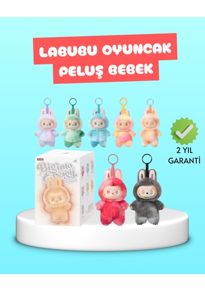 Yumuşak Dolgulu Labubu Karakter Peluş Oyuncak - I99H46N0-7A83VS