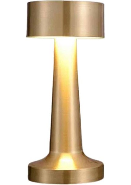 Altın Rengi Masa ve Gece Lambası Dokunmatik Şarjlı Masa Lambası - I51H59N7-0A78VS fırsatları