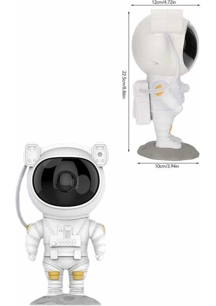 Astronot Şeklinde Bluetooth Hoparlör Gökyüzü Kumandalı Aydınlatma Lamba - I47H45N6-7A78VS fırsatları