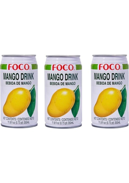 Mangolu Içecek 350ML x 3 Adet