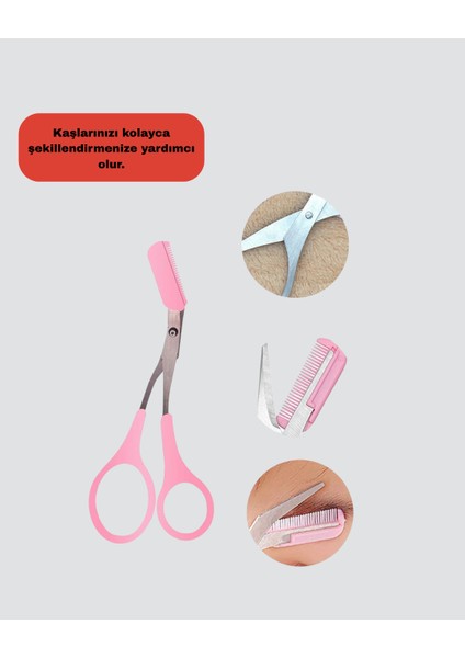 Profesyonel Taraklı Kaş Makası – Evde ve Salon Kullanımına Uygun - I05H09N8-8A63VS fırsatları