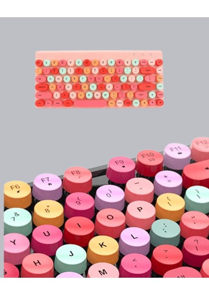 Xmpdby Retro Tarz Bluetooth 5.1 Klavye – Win/osx/android/ios Uyumlu fiyatları