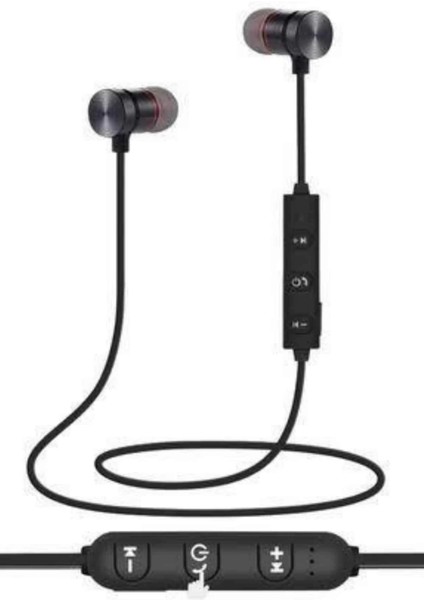Bluetooth Bağlantılı Kablolu Mıknatıslı Sport Kulaklık fırsatları