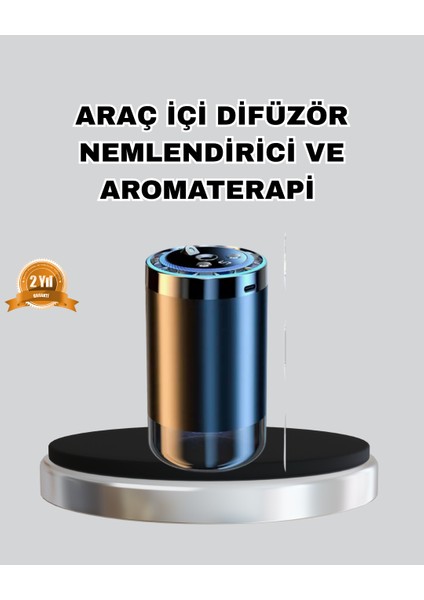 Aromaterapili Araç Içi Difüzör USB Bağlantılı ve Yıldız Işıklı - I56H98N5-5A36VS