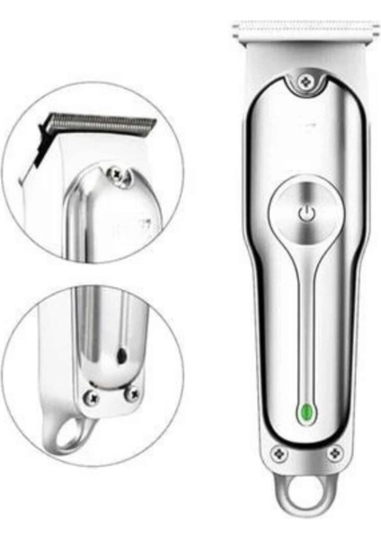 Paslanmaz Çelik Bıçaklı Kablosuz Şarjlı Dijital Göstergeli Tıraş Makinesi fiyatları