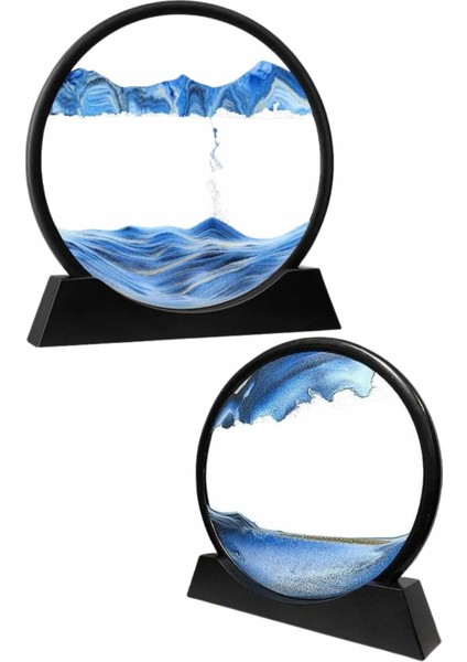 3D LED Işıklı Kum Saati Gece Lambası Hareketli Sulu Kum Saati Orta Boy - I59H65N5-7A10VS indirimleri