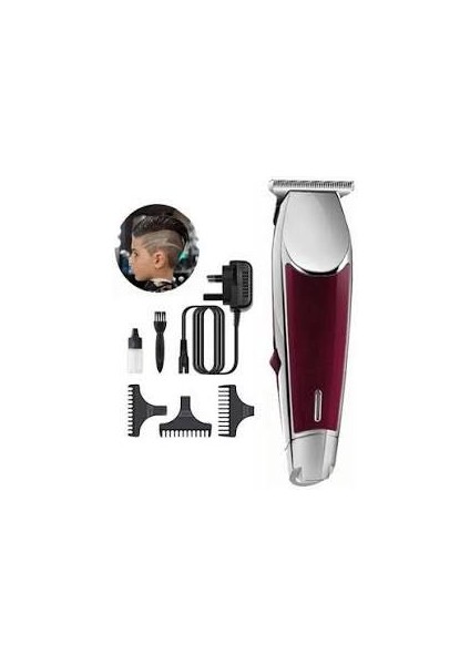 Trımmer Mr. Süper Kahraman MR-658 Profesyonel Şarjlı Saç, Sakal ve Vücut Tıraş Makinesi Seti