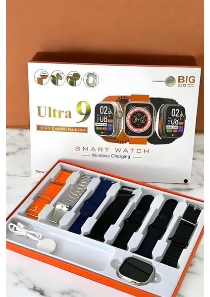 Akıllı Saat Android ve Ios Uyumlu Arama Cevaplayan Dokunmatik Ekran - I30H58N6-7A93VS modelleri