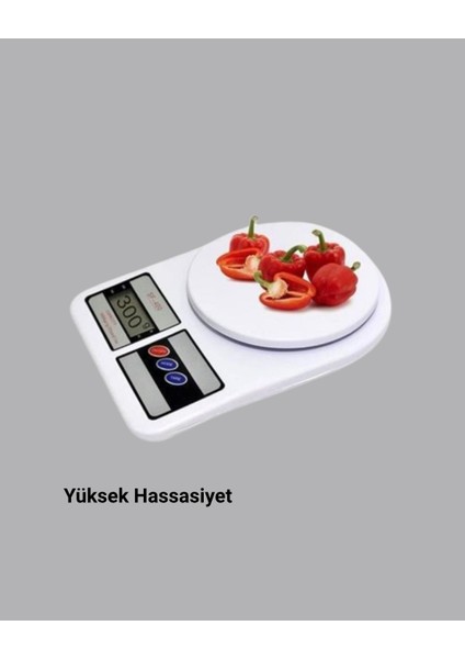 LCD Ekranlı Hassas Dijital Mutfak Terazisi – 5kg Kapasite 1g Hassasiyet - I00H35N7-8A82VS fiyatları