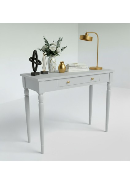 90 cm Masif Tornalı Açık Gri Dresuar modelleri