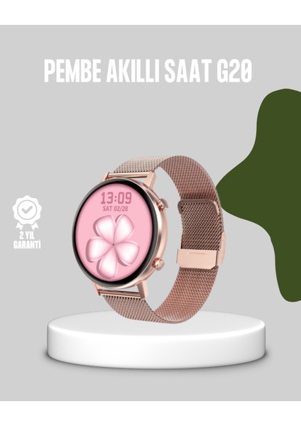 Xmpdby Akıllı Saat – Bluetooth 5.0, Suya Dalı, Kablosuz Şarj